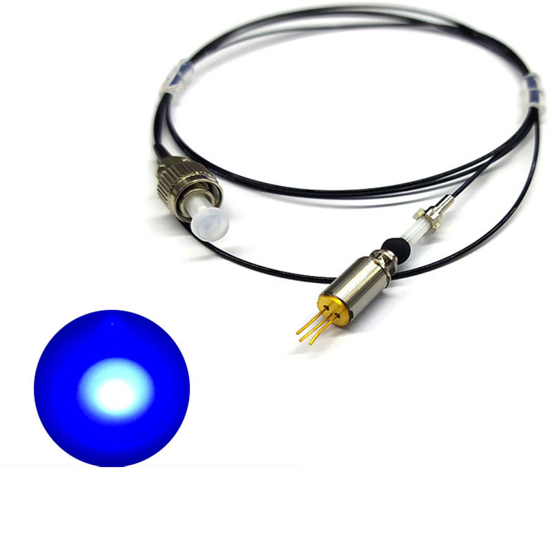 450nm 80mw 青色光ファイバレーザーダイオード 光ファイバ伝導 レーザーセンサー