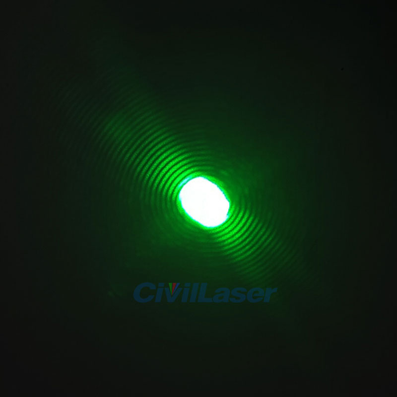 520nm安定型 緑光 点状 レーザーモジュール