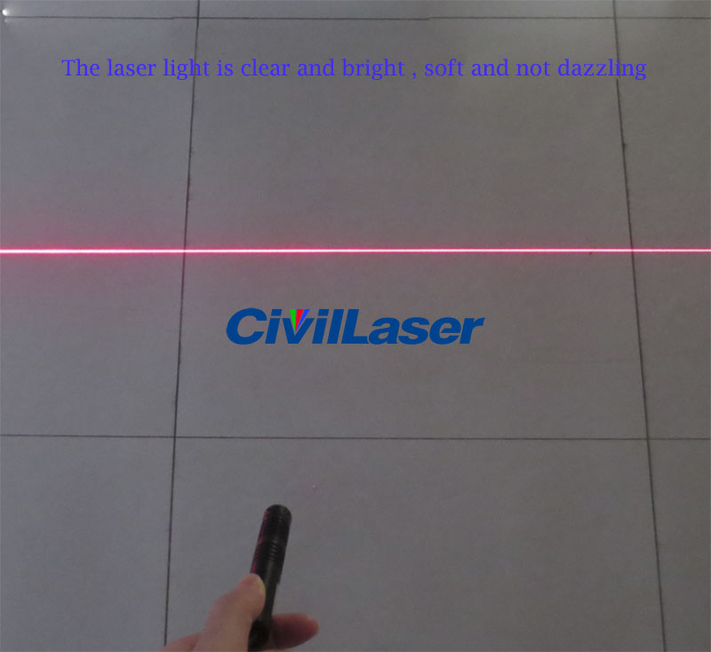 650nm 100mw 赤色レーザーモジュール 均質一字線 パウエルのレンズ