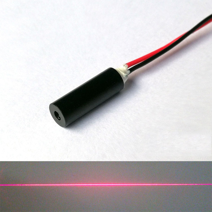 赤い ラインレーザー 635nm 5mW Φ5×15mm 小型レーザーダイオードモジュール 線形 - ウインドウを閉じる