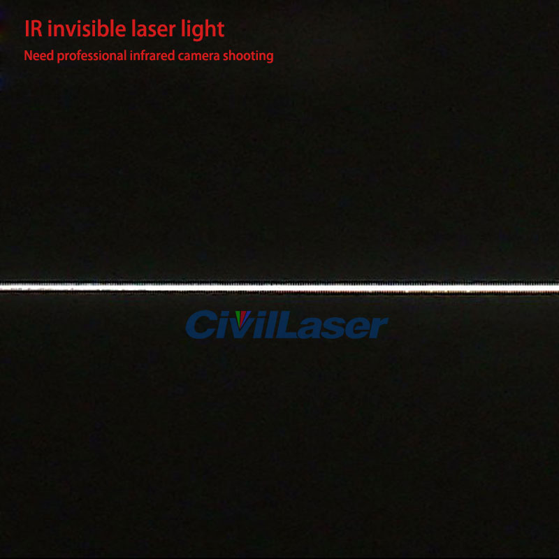 808nm 0.1mw-10mw パワー調整可能 赤外線 レーザーモジュール