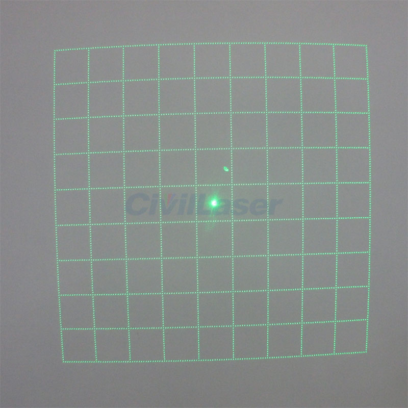 81 グリッド ドット効果 赤い光 緑の光 青の光 レーザー
