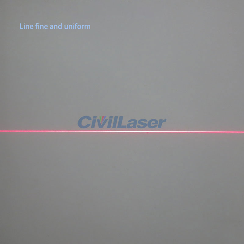 セイコーレーザー 0.15mm径が非常に細い線幅の赤色レーザモジュール
