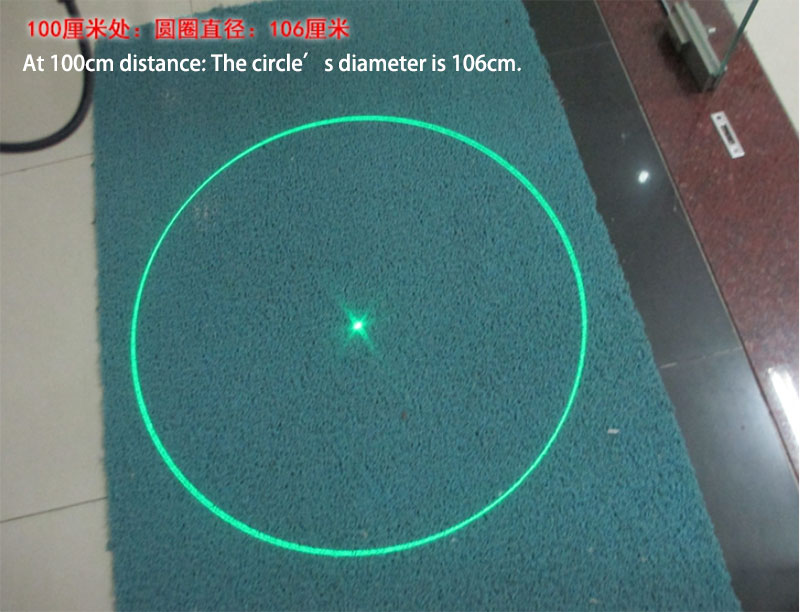 円形レーザー帯中心点効果 赤/緑光/ブルーレイレーザ