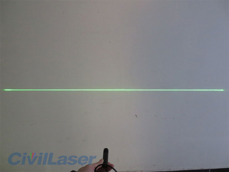 520nm 50mw 高安定緑光ラインレーザ 線形